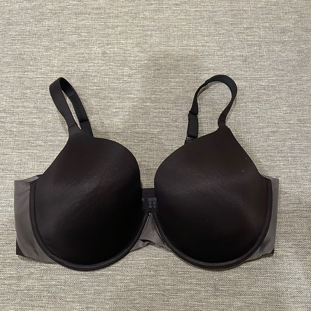 Black And Grey Bra
